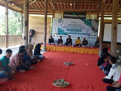 Kegiatan Pelatihan Peningkatan Kapasitas Karang Taruna Desa Karanggayam 